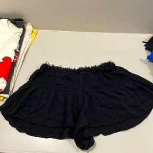 Black free people float shorts